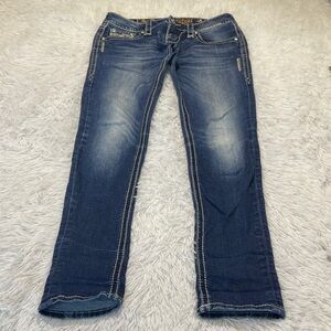 ROCK REVIVAL JULY SKINNY Women's Jeans SIZE 26 waist